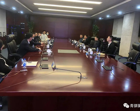 尊龙时凯拜访华电重工